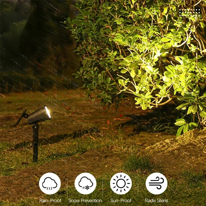 Sandsberg | LED Solar Spotlight Lichter für den Garten