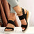 Frauen Casual Keil Sandale