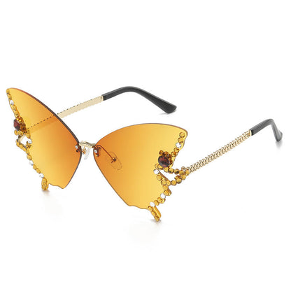 Schmetterlings-Sonnenbrille