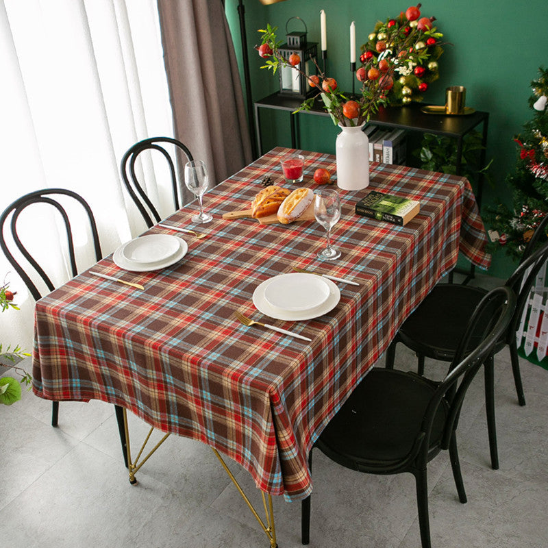 Tischdecke für die Weihnachtsfeier