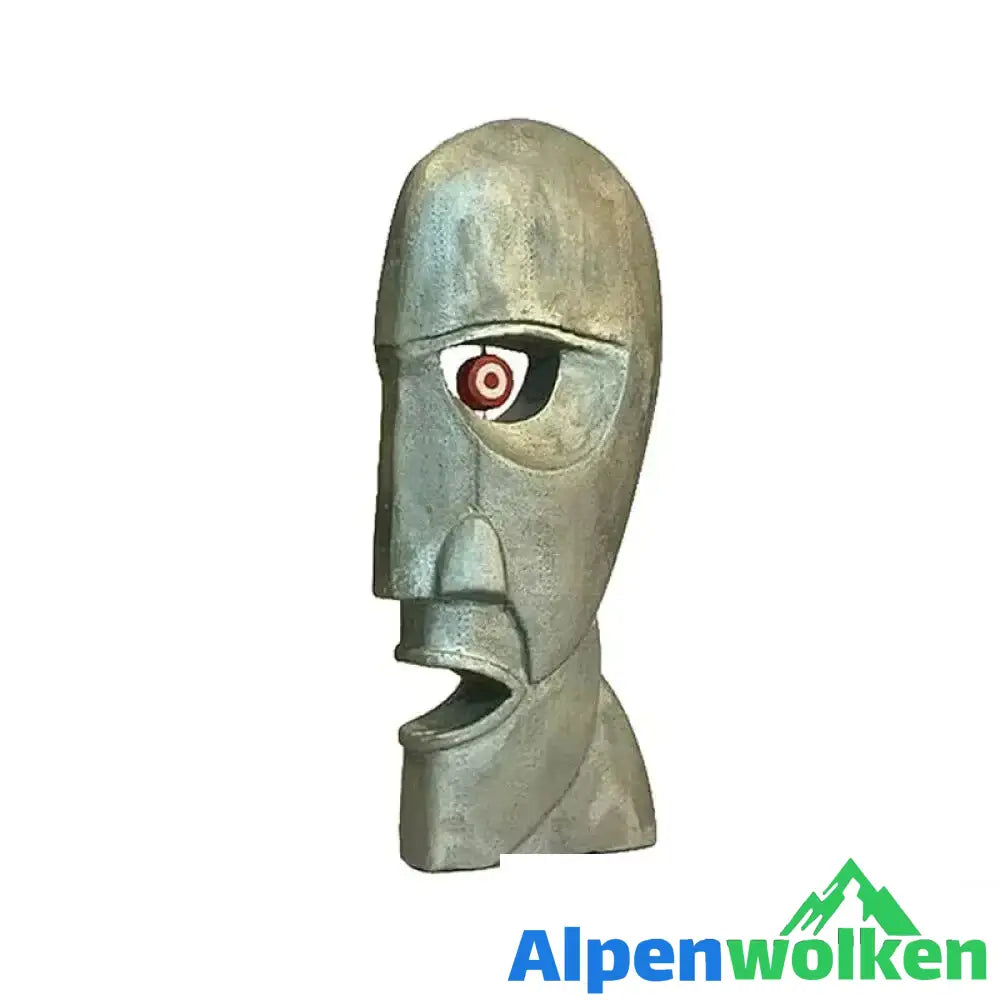 Skulptur menschlicher Kopf Dekoration Kunsthandwerk