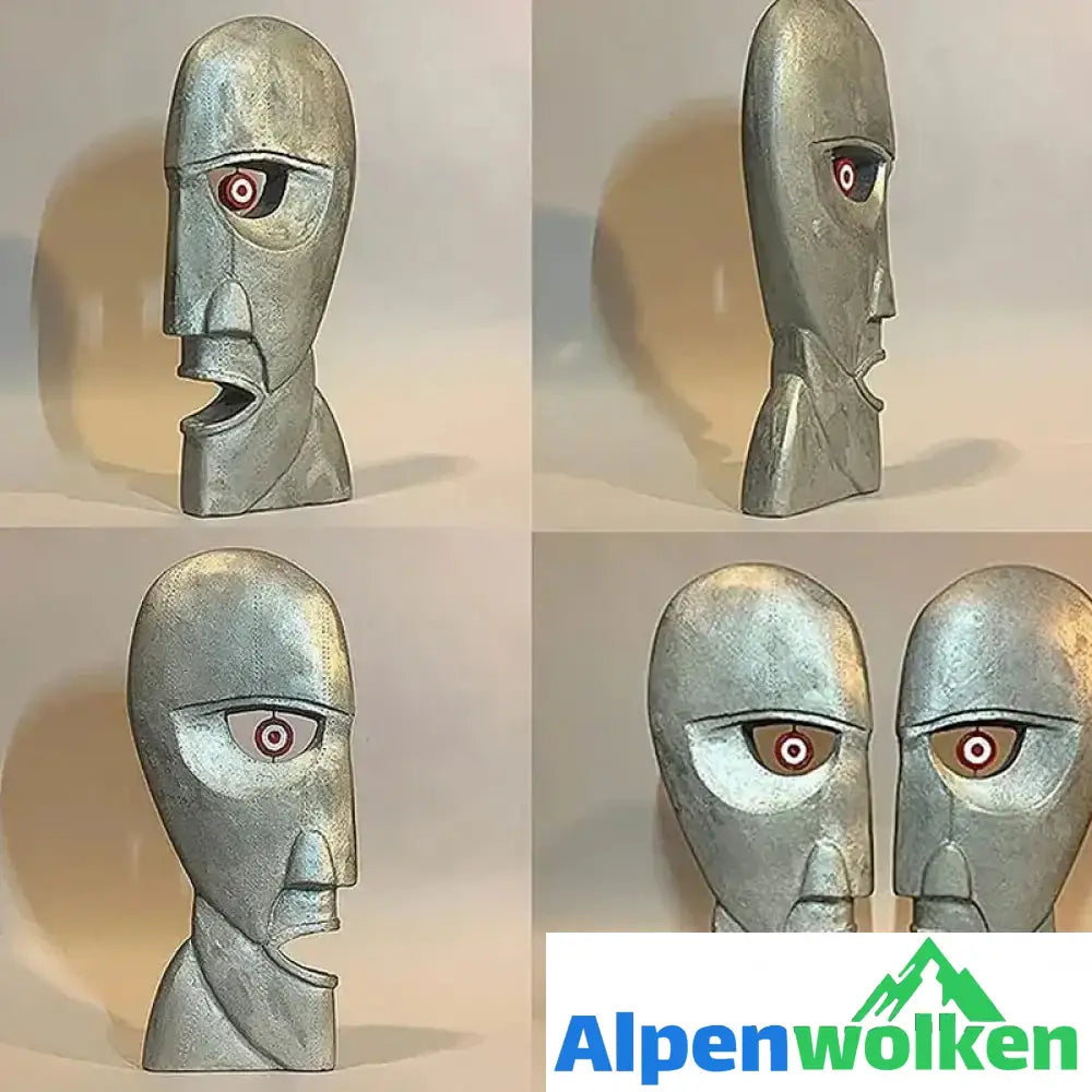 Skulptur menschlicher Kopf Dekoration Kunsthandwerk