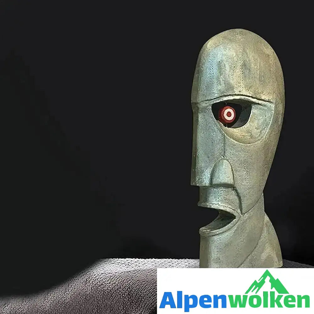 Skulptur menschlicher Kopf Dekoration Kunsthandwerk