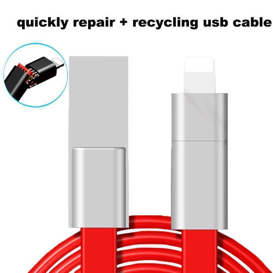 Schnell Reparatur Recycling Telefon Ladekabel