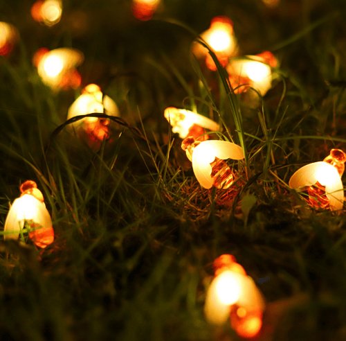 Sandsberg | Solar Honey Bee Lichterkette - Waterproof Lights für Garten, Weihnachten, Hochzeit, Party Außenbeleuchtung