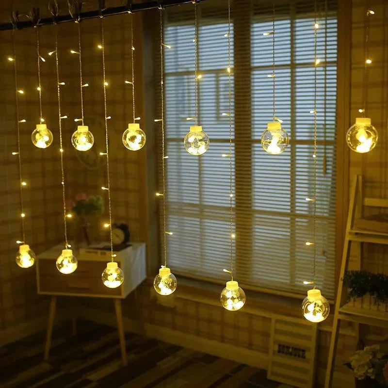 Sandsberg Solar LED Pendel Lichterkette | Außenbeleuchtung für Garten & Terrasse | Wasserdicht & Energieeffizient