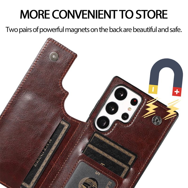 Multifunktionale Handyhülle mit Kartenhalter-Design für Samsung