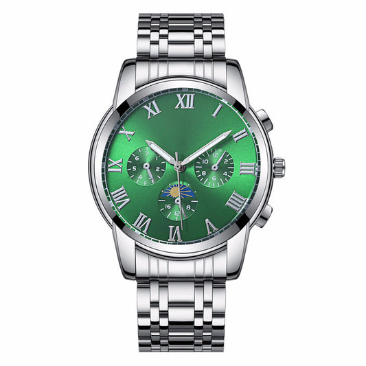 Im Dunkeln leuchtende Uhr für Herren