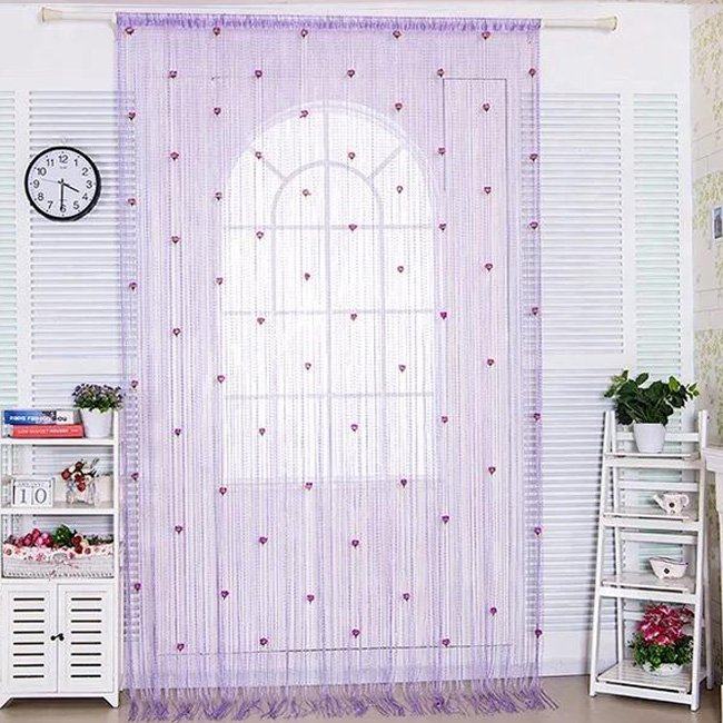 💐Elegant temperament Rose Flower Door Curtain