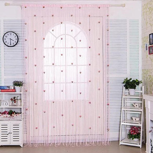 💐Elegant temperament Rose Flower Door Curtain