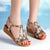 Neue Sommerschuhe für Damen mit offenen Zehen und Strass