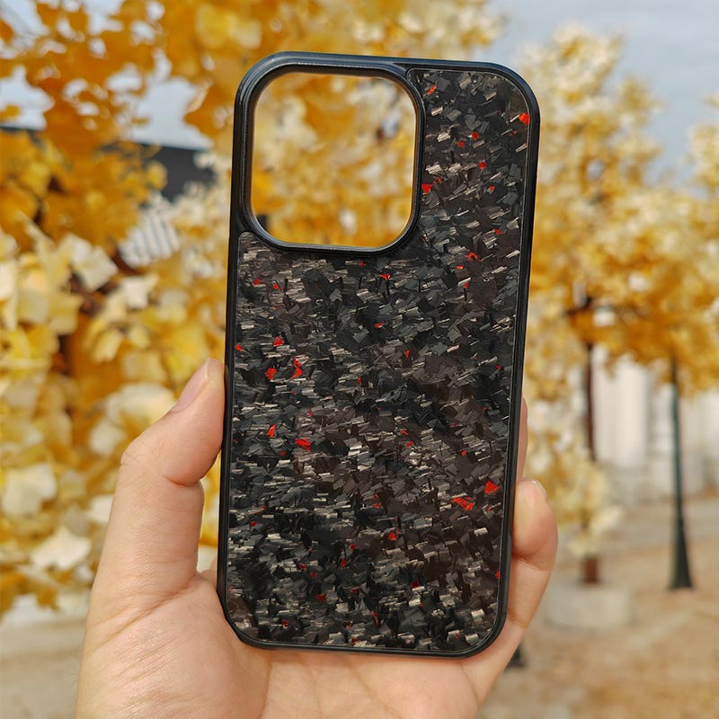 Geschmiedete Carbonfaser-Telefonhülle für das iPhone