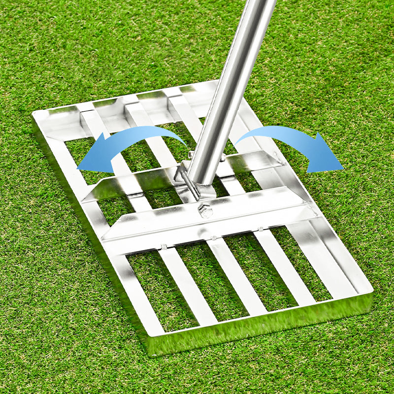 Professionelle Rasenebene-Harke für Garten & Golfplatz