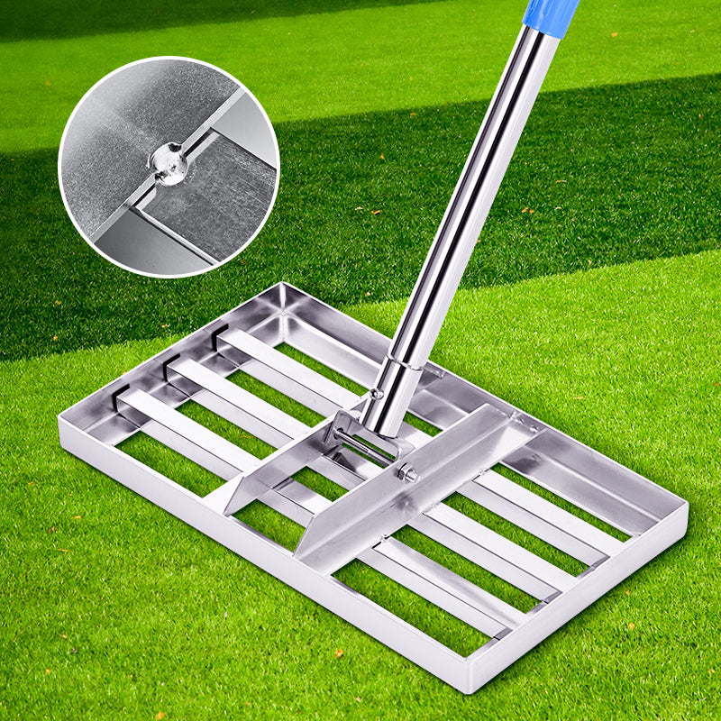 Professionelle Rasenebene-Harke für Garten & Golfplatz