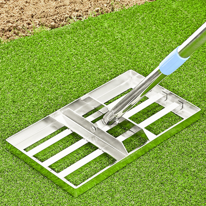 Professionelle Rasenebene-Harke für Garten & Golfplatz
