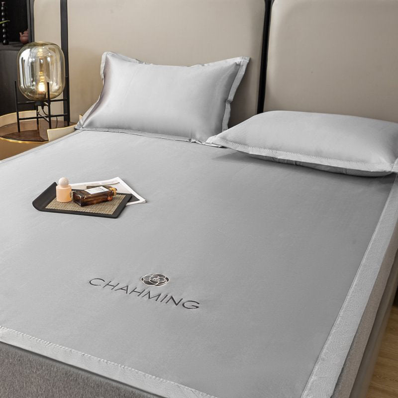 Leichtes Luxus-Bettwäscheset mit Kühlmatte und Kissenbezug