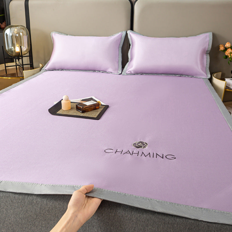 Leichtes Luxus-Bettwäscheset mit Kühlmatte und Kissenbezug
