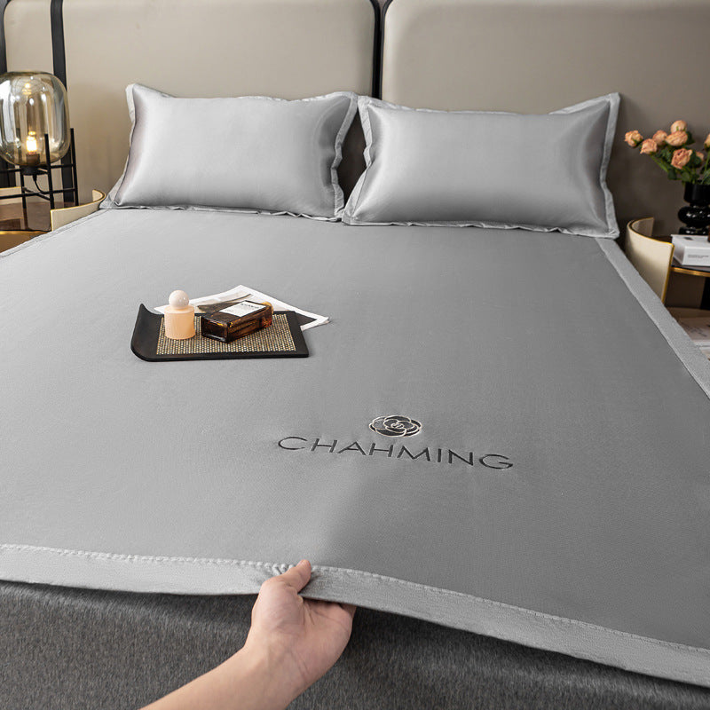 Leichtes Luxus-Bettwäscheset mit Kühlmatte und Kissenbezug