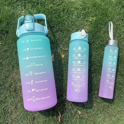 3-IN-1 Motivations-Wasserflasche