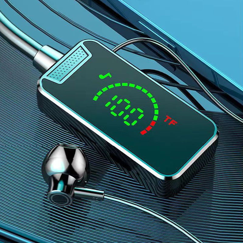 Smartes, sportliches, drahtloses Bluetooth-Headset mit Digitalanzeige