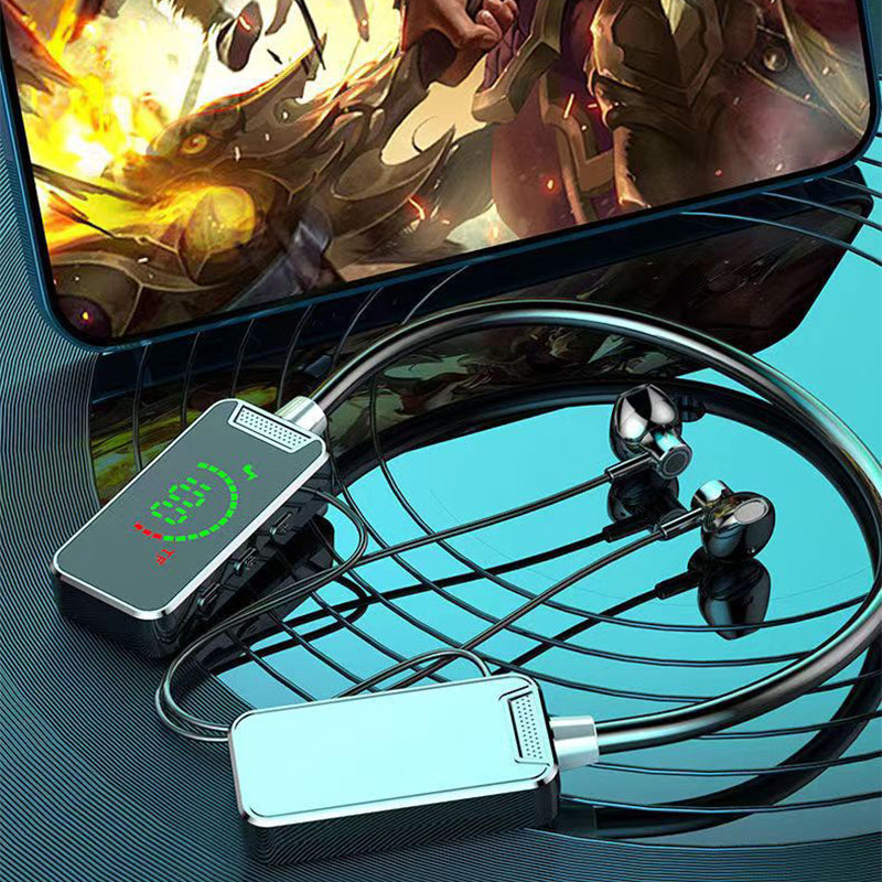 Smartes, sportliches, drahtloses Bluetooth-Headset mit Digitalanzeige