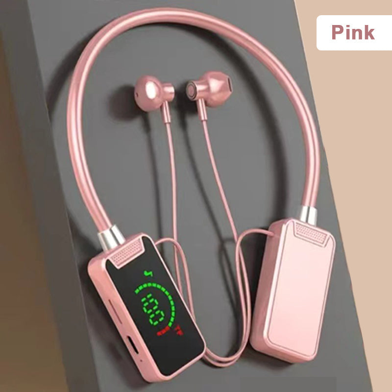Smartes, sportliches, drahtloses Bluetooth-Headset mit Digitalanzeige