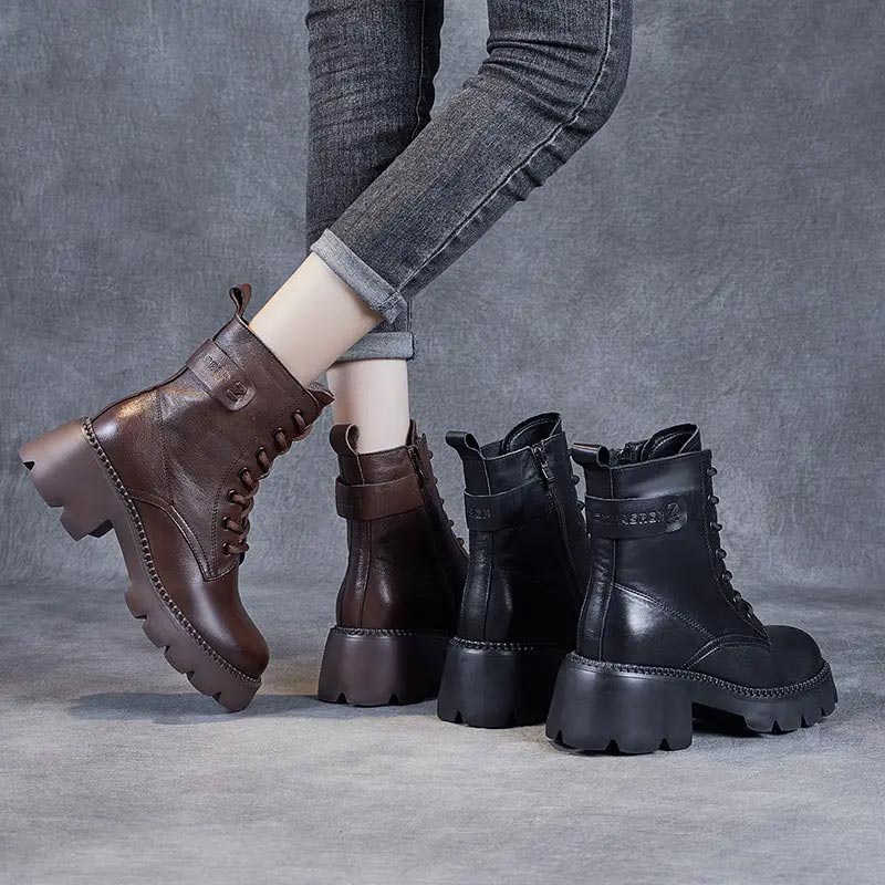 62% Rabatt🔥 Bequeme orthopädische Lederstiefel für Damen