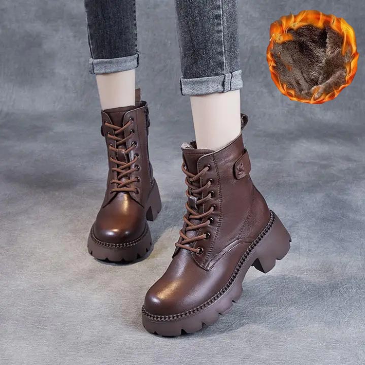 62% Rabatt🔥 Bequeme orthopädische Lederstiefel für Damen