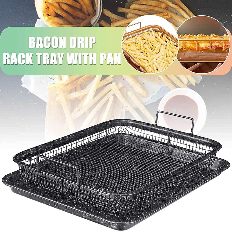 Sandsberg | Edelstahl Backblech Öl Frittieren Backform Antihaft Grill