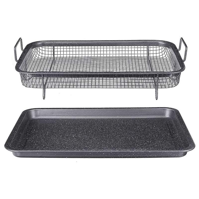 Sandsberg | Edelstahl Backblech Öl Frittieren Backform Antihaft Grill