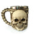 Edelstahl Totenkopf Becher - 350ml