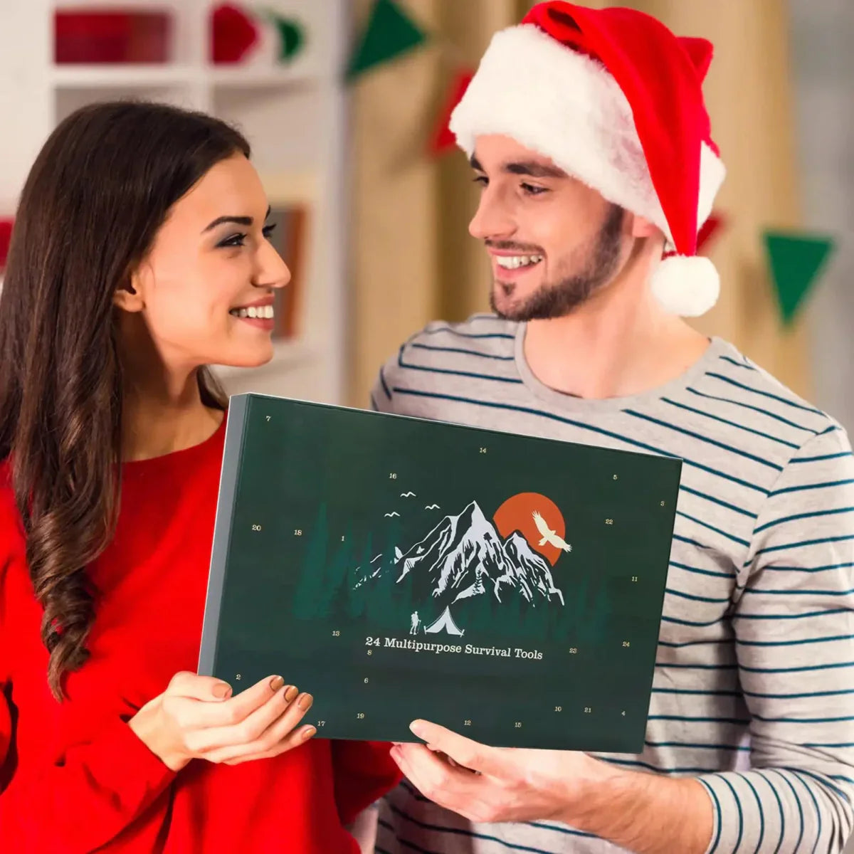 Sandsberg | SURVIVAL ADVENT CALENDAR – Men's Outdoor Kit with 24 Essential Tools 2025