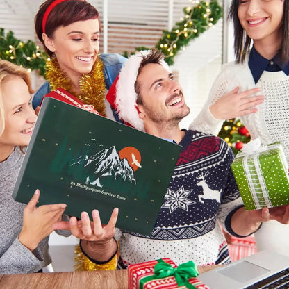 Sandsberg | SURVIVAL ADVENT CALENDAR – Men's Outdoor Kit with 24 Essential Tools 2025