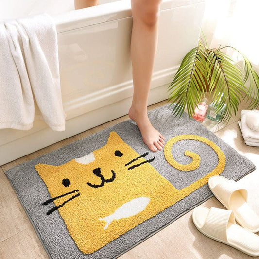 Badezimmermatte absorbierend rothaarige Katze Cartoon ROXYKAT™