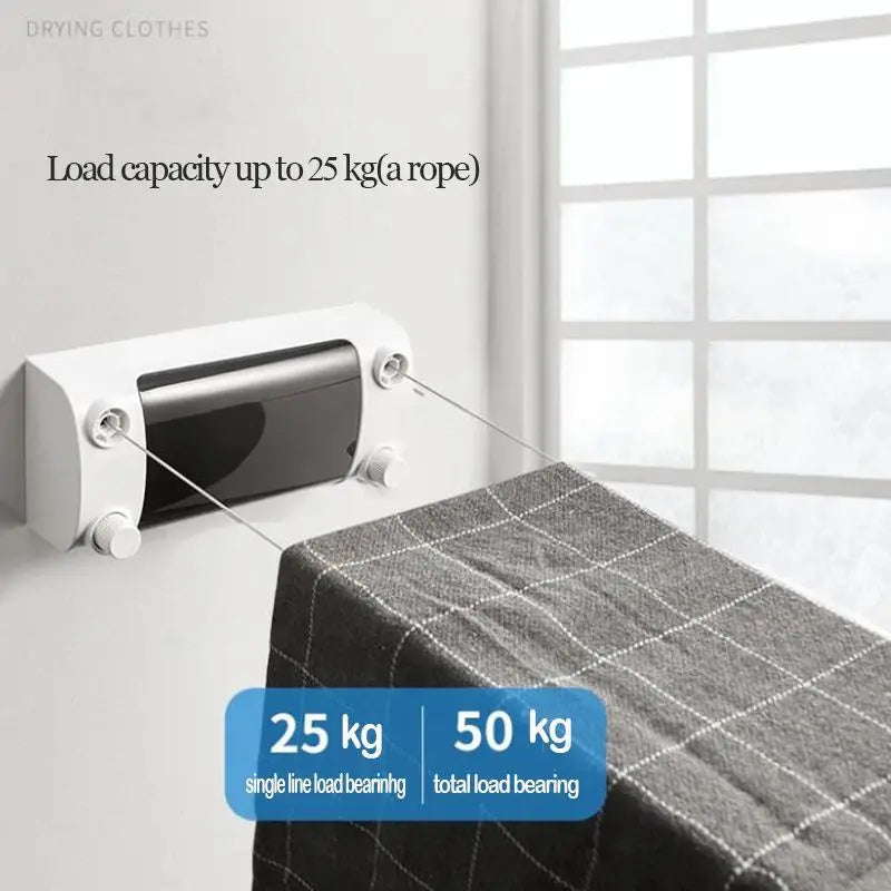 FlexiLine™ Stealth Ausziehbare Kleiderleine