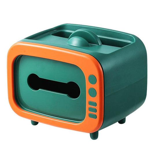 Gewebekasten Retro Fernseher Telefonhalter Gewebekasten