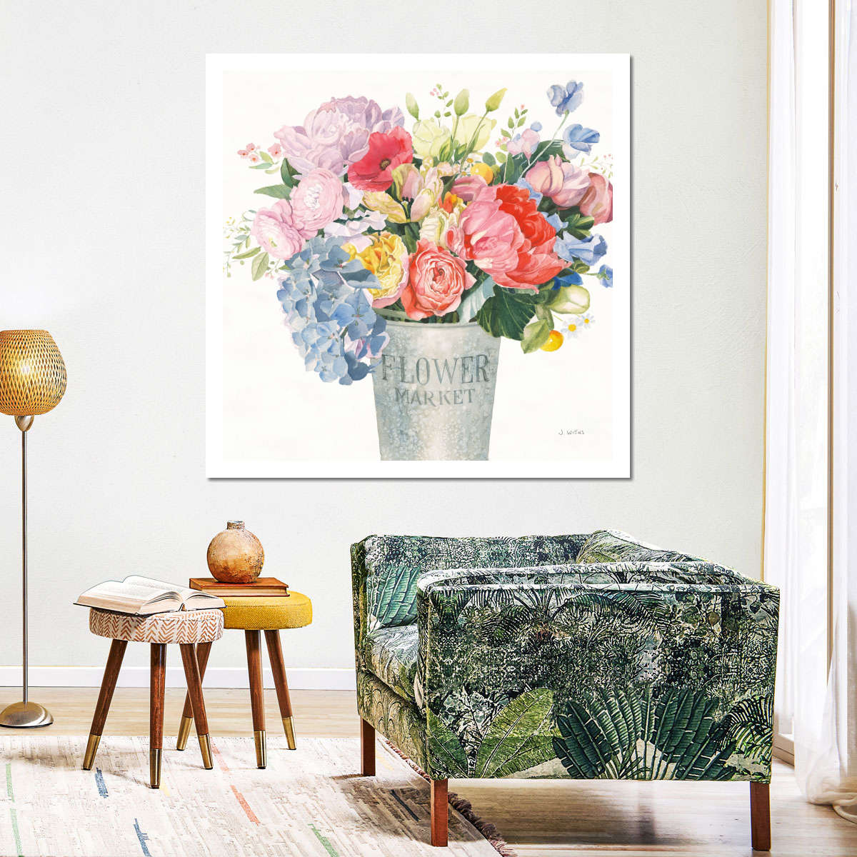 Sandsberg | Boho Bouquet IX Wandkunst