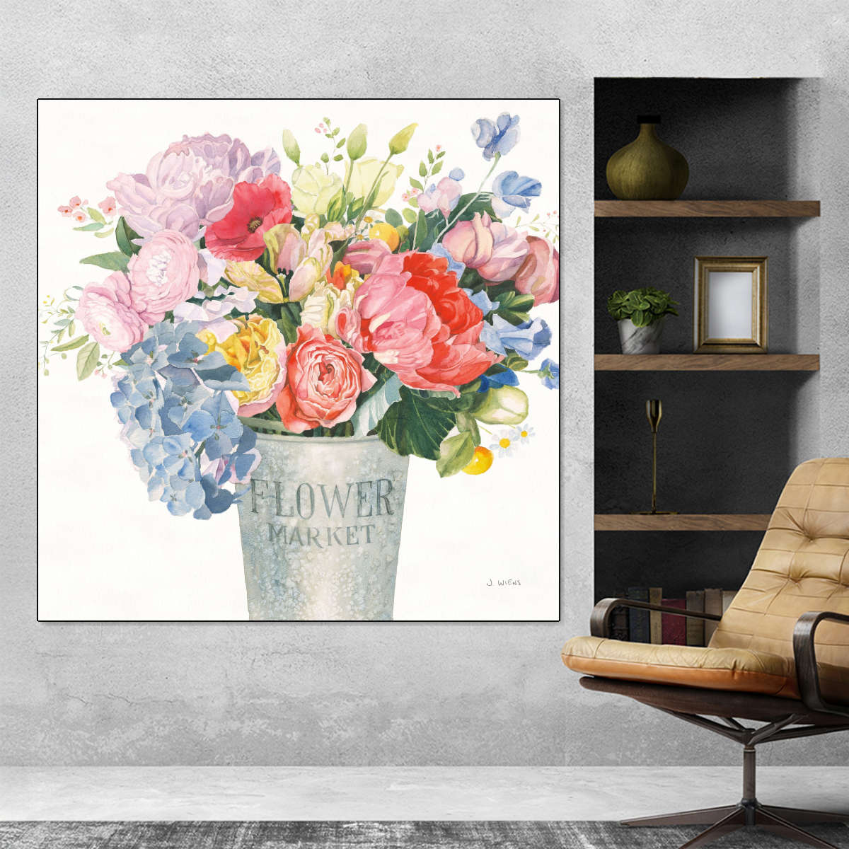 Sandsberg | Boho Bouquet IX Wandkunst