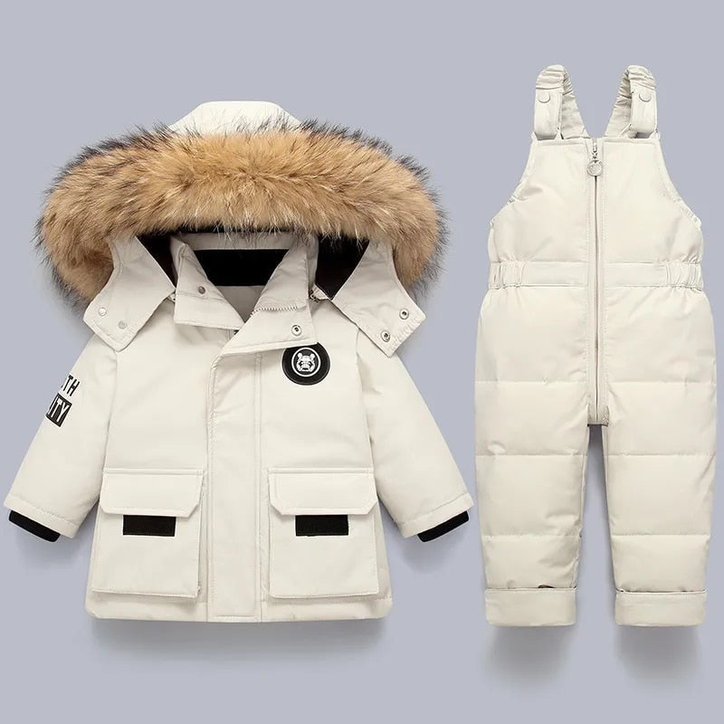 Sandsberg | Warme Kinderjack en Overall Set - Charlie