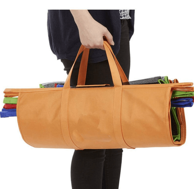Sandsberg | EcoSmart Einkaufswagen Tasche Set (4 Stück) | Wiederverwendbares Lebensmittel-Organisator-System