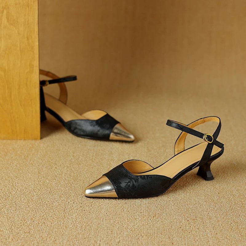 Leder Handgefertigte Sandalen - Damen Freizeit Schuhe