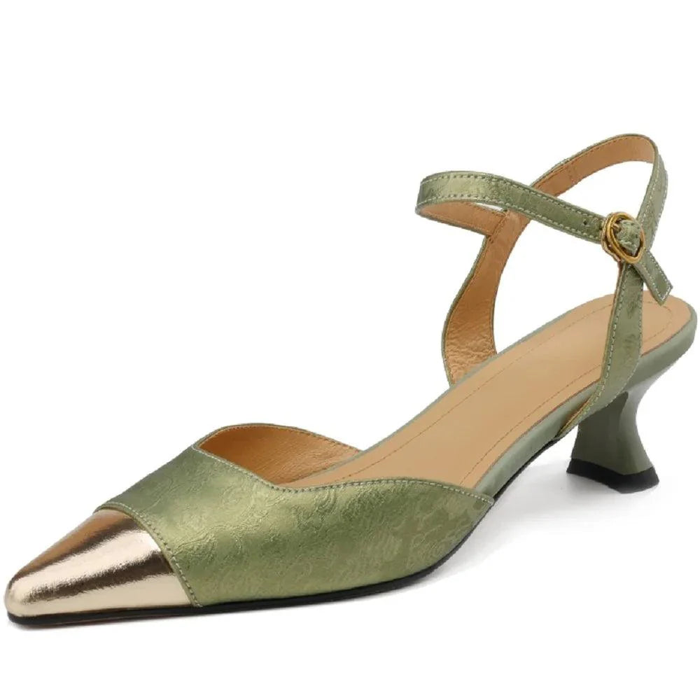 Leder Handgefertigte Sandalen - Damen Freizeit Schuhe