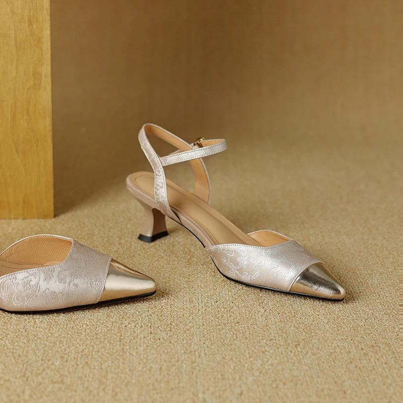 Leder Handgefertigte Sandalen - Damen Freizeit Schuhe