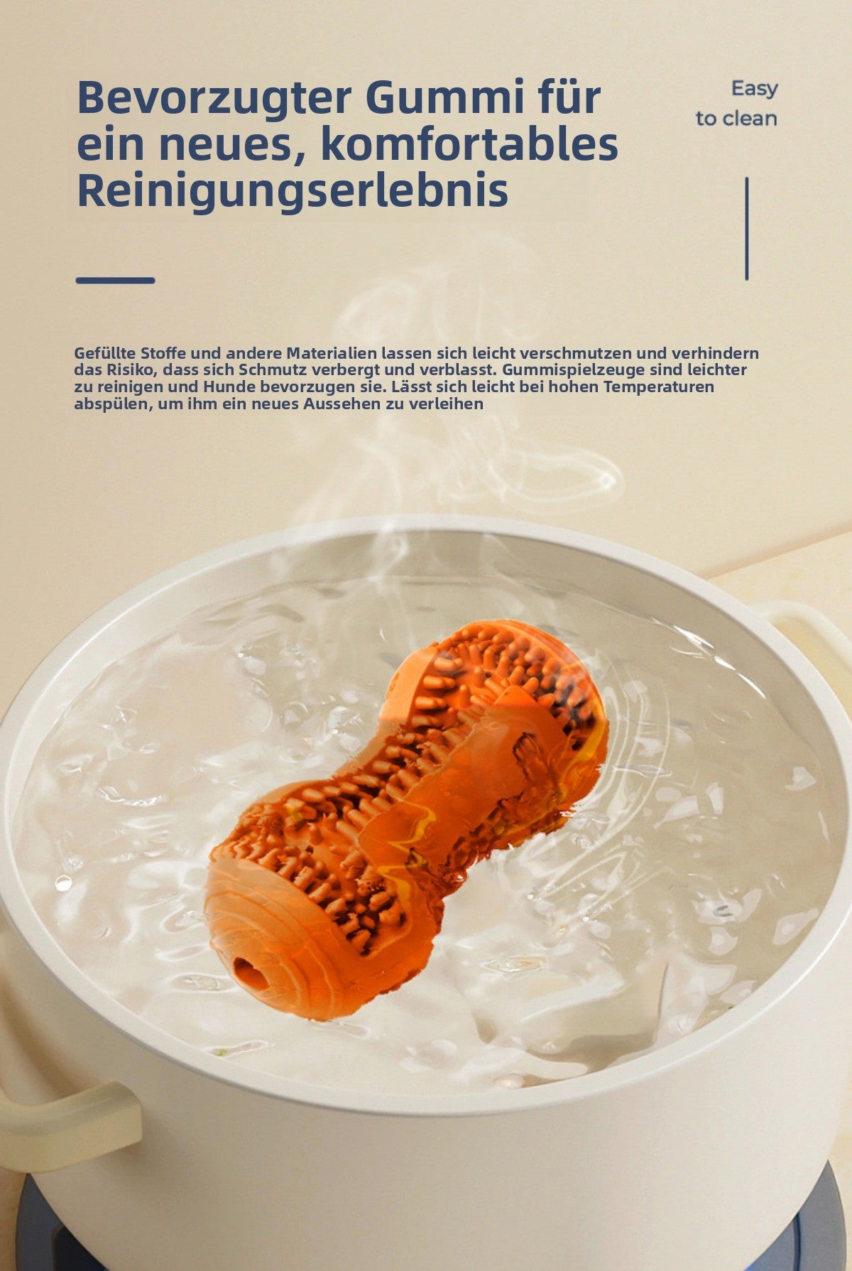 Sandsberg | Naturkautschuk Zahnreinigung Hundespielzeug