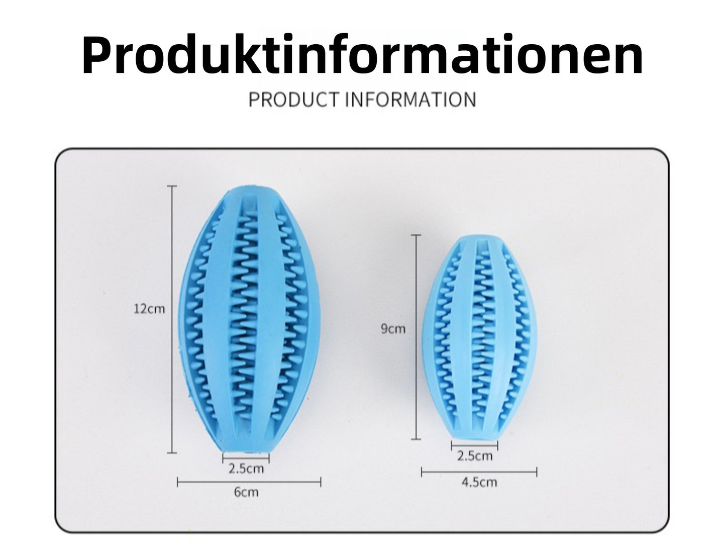 Sandsberg | Hund kaut Gummi Backenzahn Spielzeug