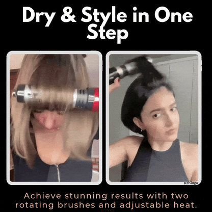 Sandsberg | Driwave 2-in-1 Rotierender Haartrockner und Styler
