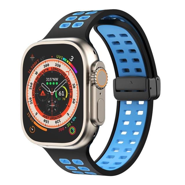 Atmungsaktives magnetisches Sportuhrenarmband