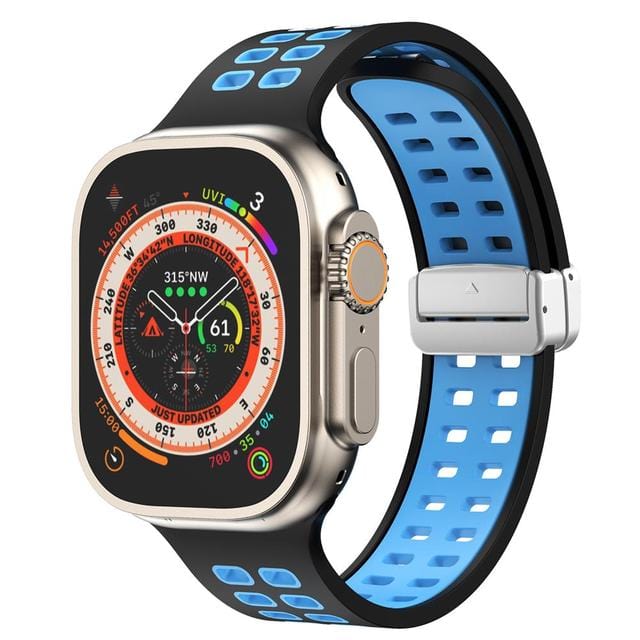 Atmungsaktives magnetisches Sportuhrenarmband