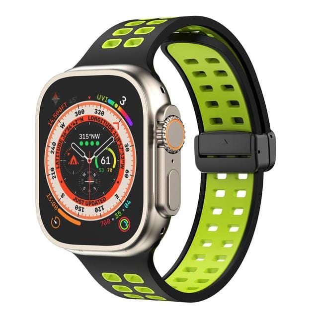 Atmungsaktives magnetisches Sportuhrenarmband