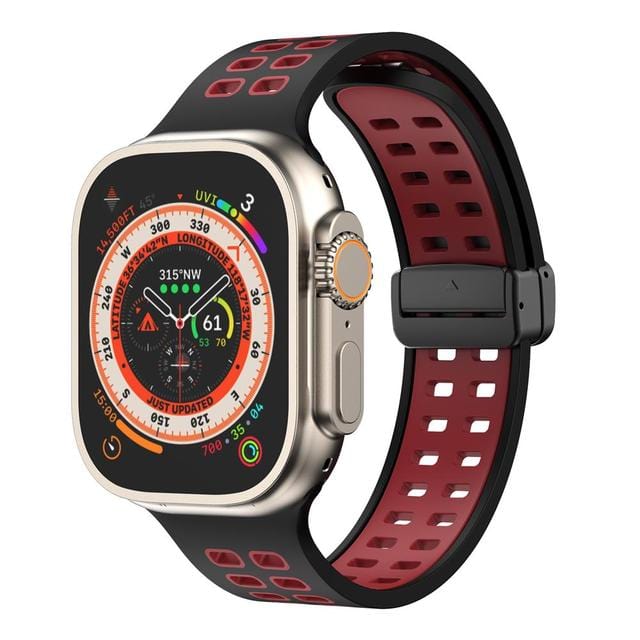 Atmungsaktives magnetisches Sportuhrenarmband